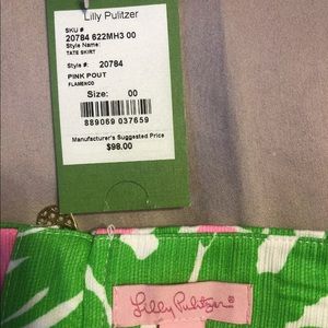 Lilly Pulitzer Flamenco pattern.